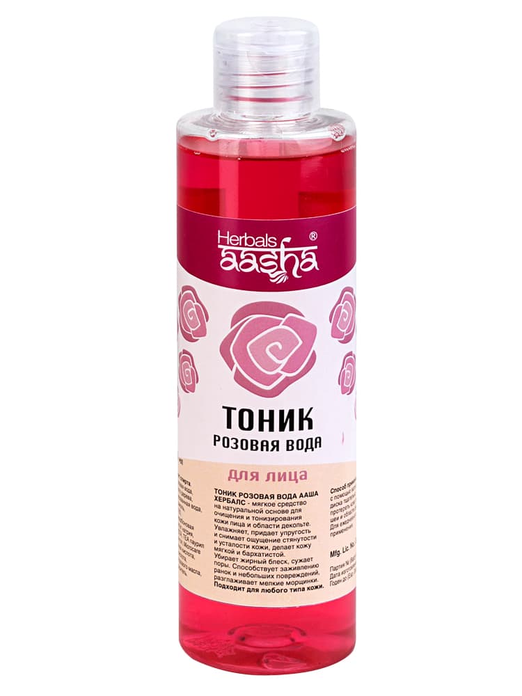 Тоник Розовая вода | 200 мл | Ааша